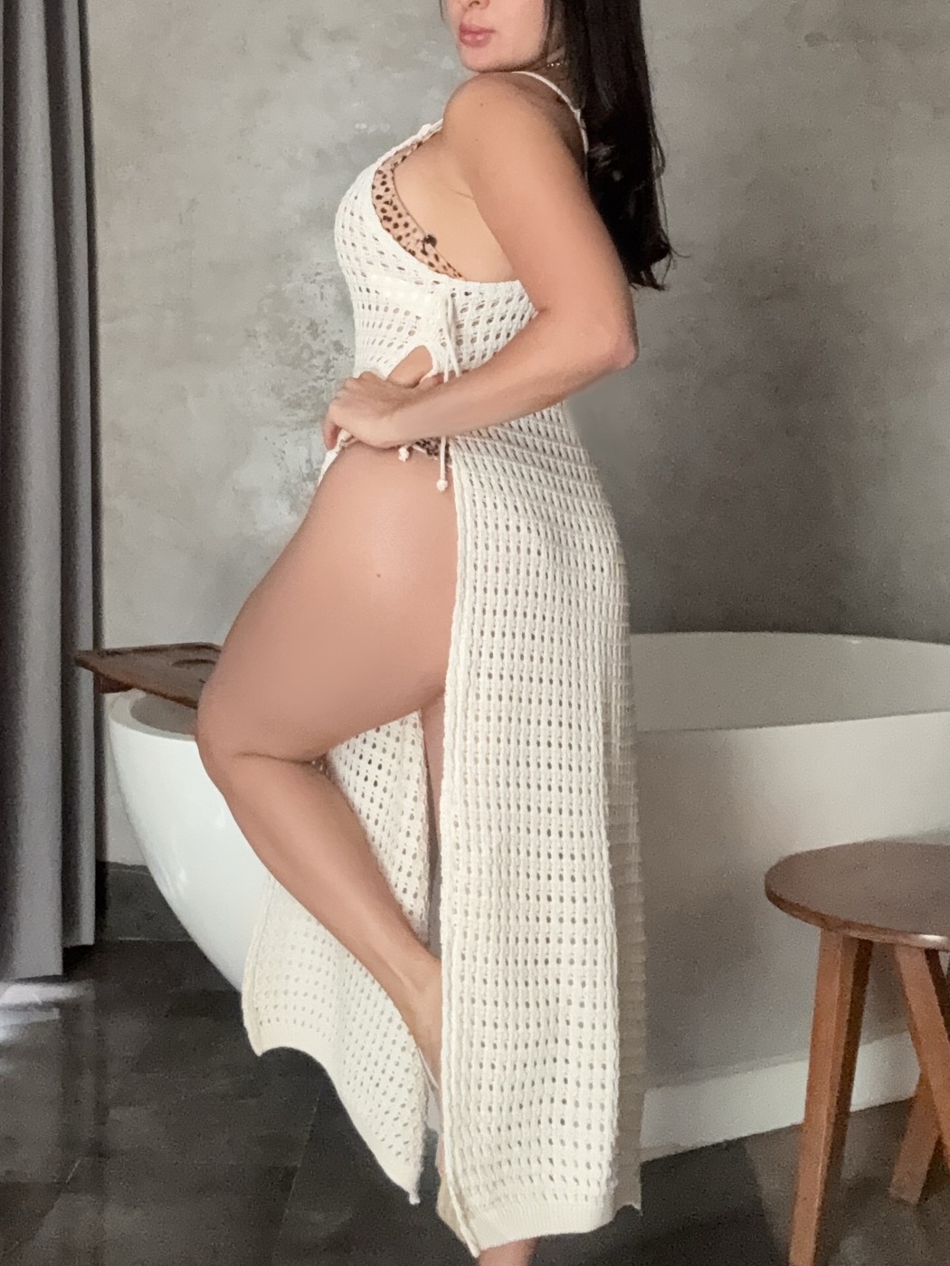 Resort wear — salida de playa de crochet